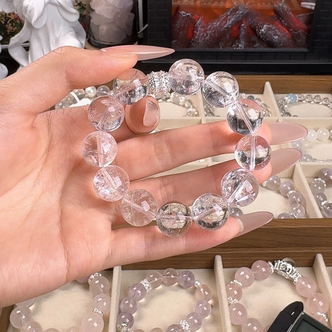 水晶手链未镶嵌白阿塞