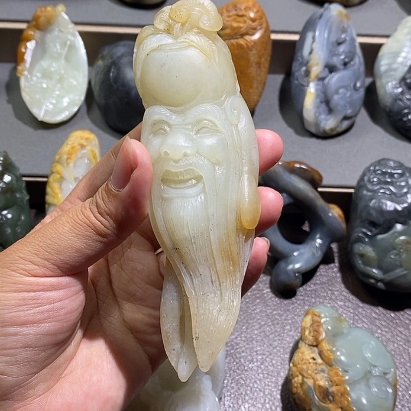 【闪购商品】和田玉把件未镶嵌田****)定制