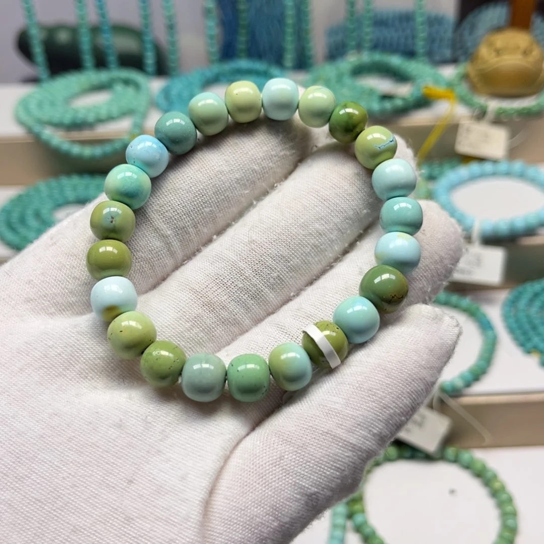 绿松石未镶嵌手链