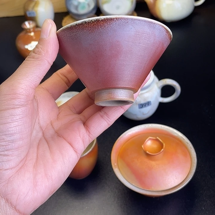 燃薪柴烧茶器主人杯