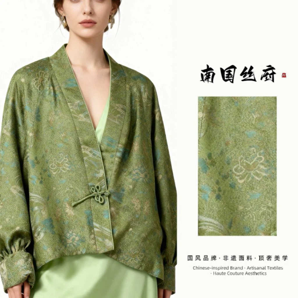 【万相迷月中式·棉服】遇见寒冬系列|中式手工技艺织造国风盘扣上衣