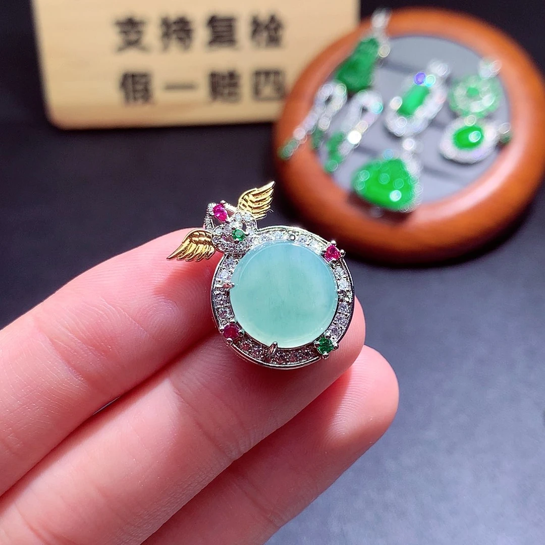 颈饰未镶嵌翡翠翡翠