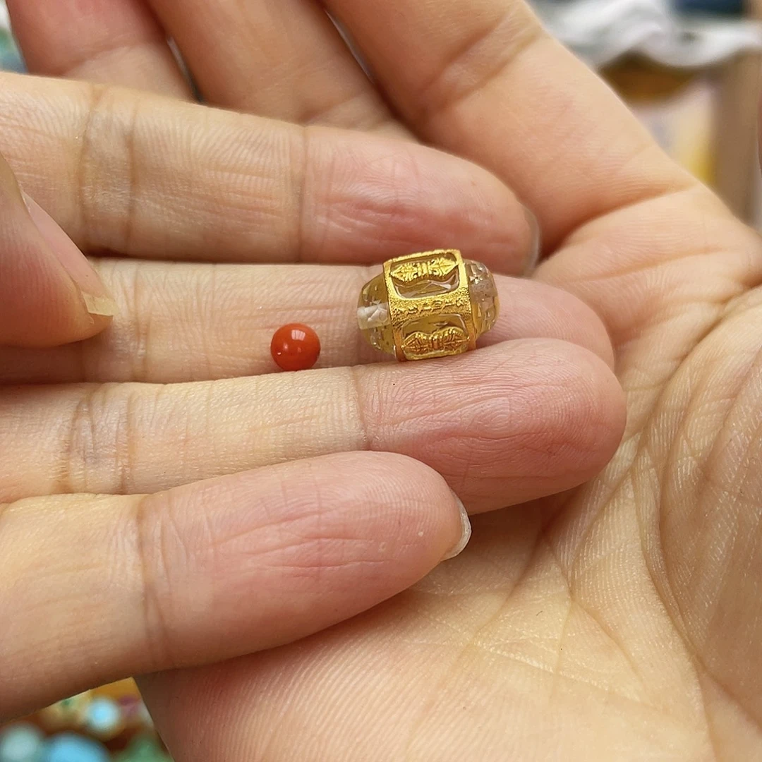 南红玛瑙未镶嵌手链