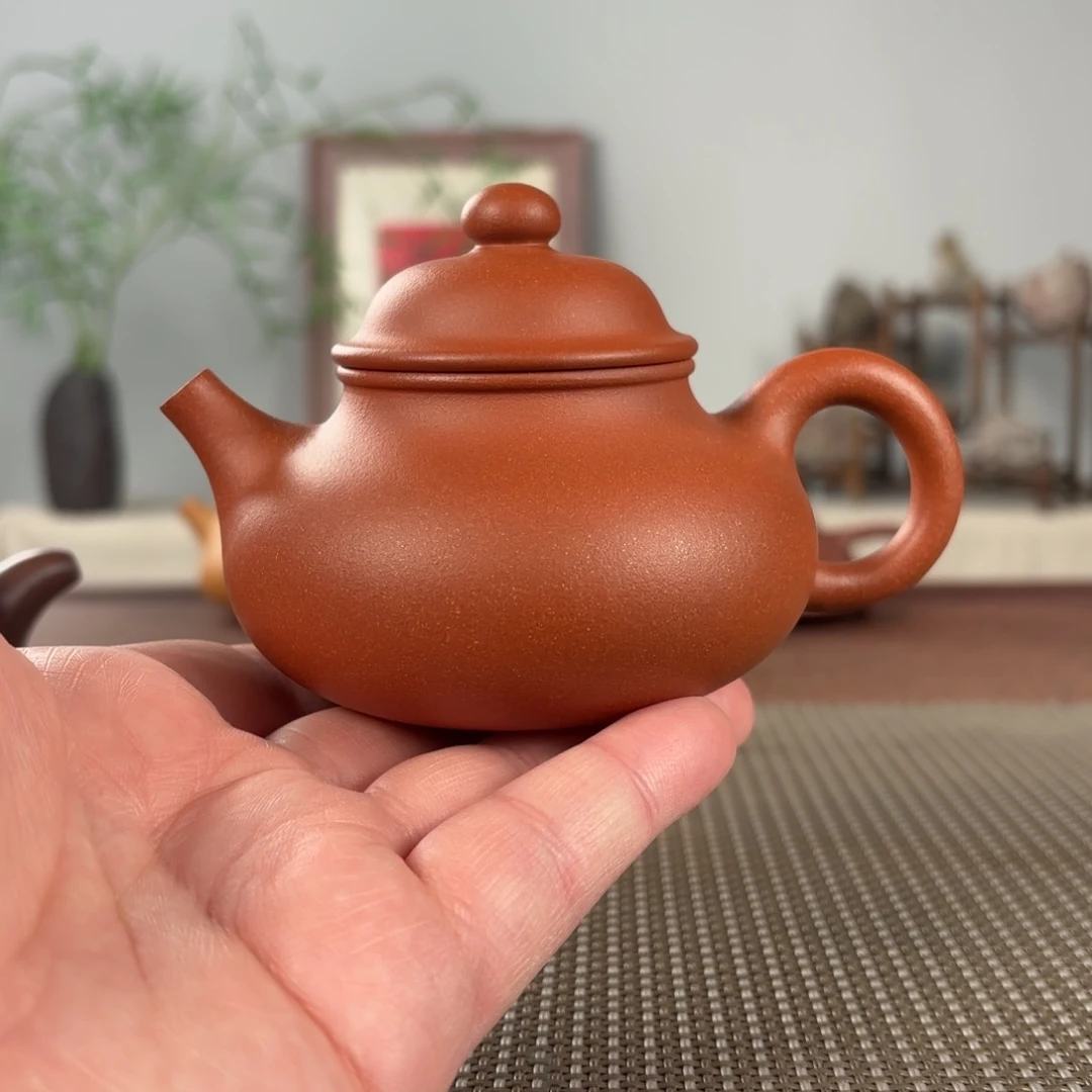 紫砂茶壶黄龙山原矿紫砂壶