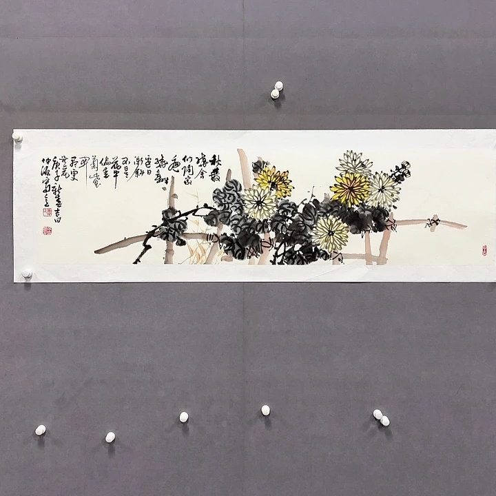 国画亲笔手绘放心去藏