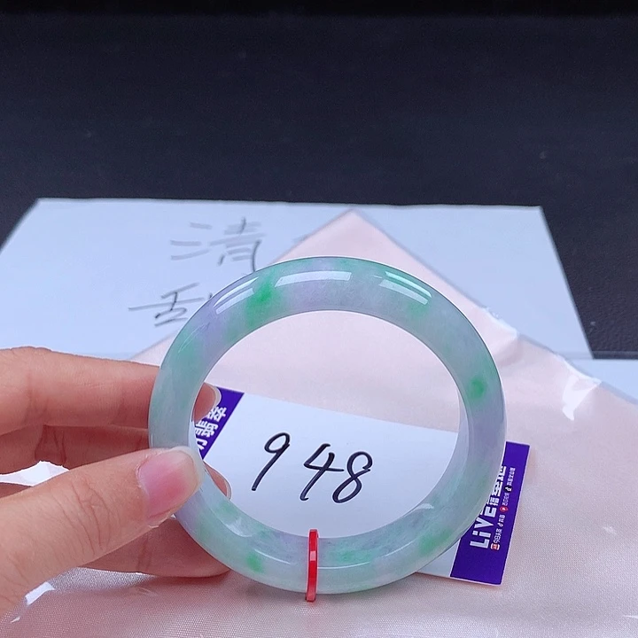 翡翠手镯未镶嵌手镯001864