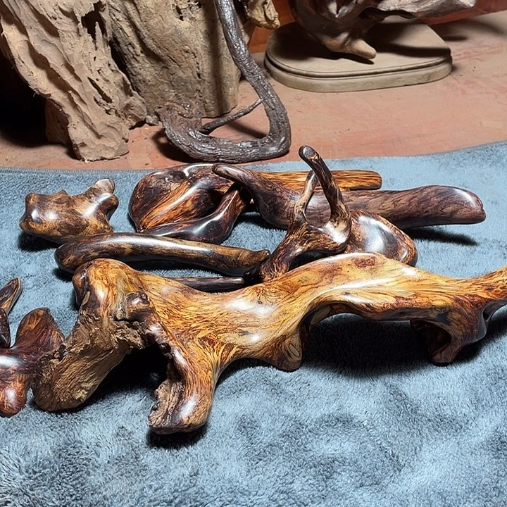 山***哥花梨木类随行小摆件