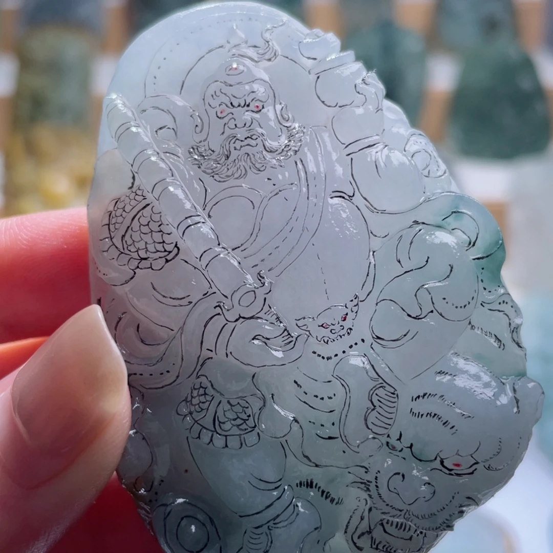 未镶嵌定制翡翠毛货