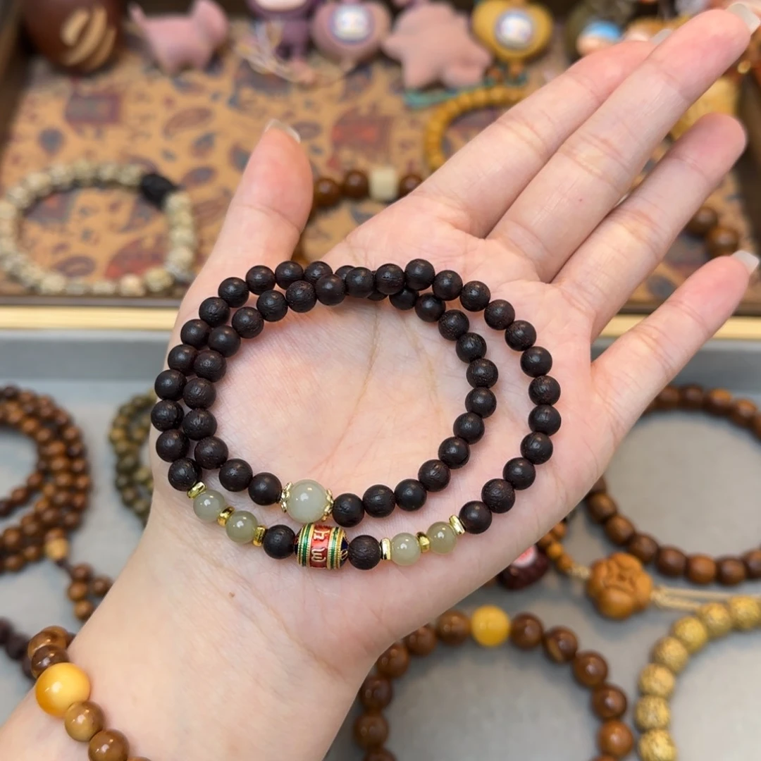 菩提手串/手链六字真言降真香