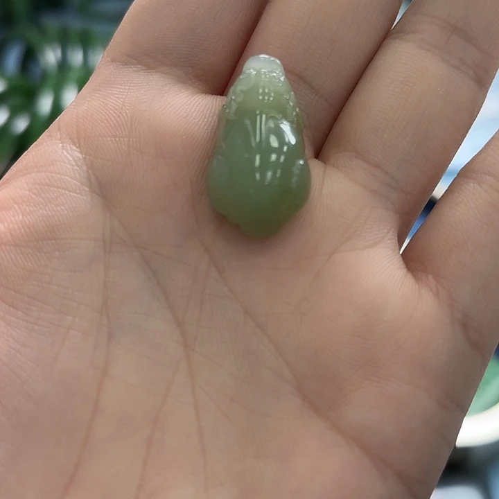 和田玉未镶嵌吊坠(不含链)