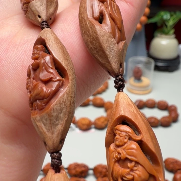 橄榄核手串/手链开窗十八罗汉
