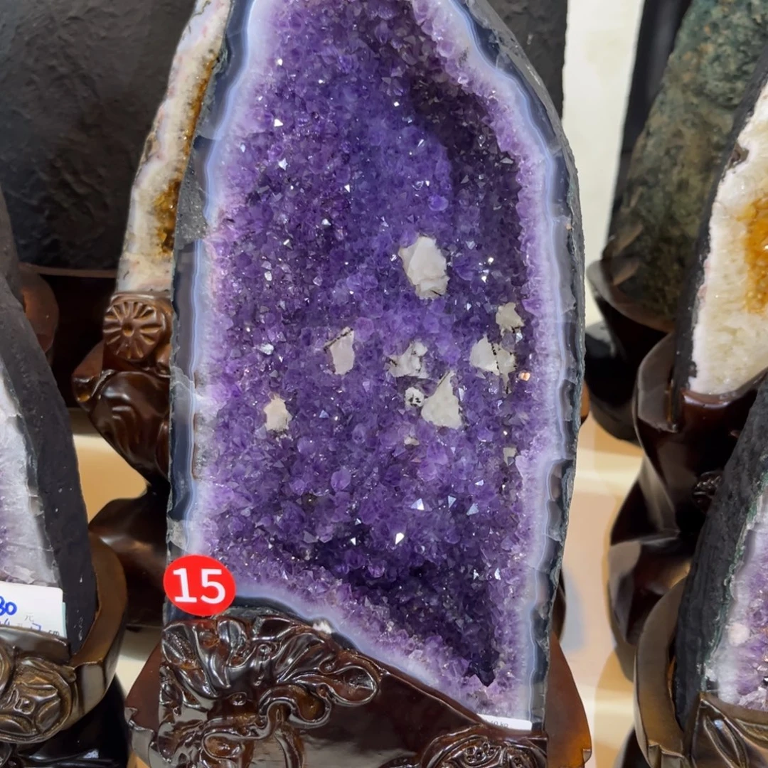 摆件未镶嵌紫晶水晶