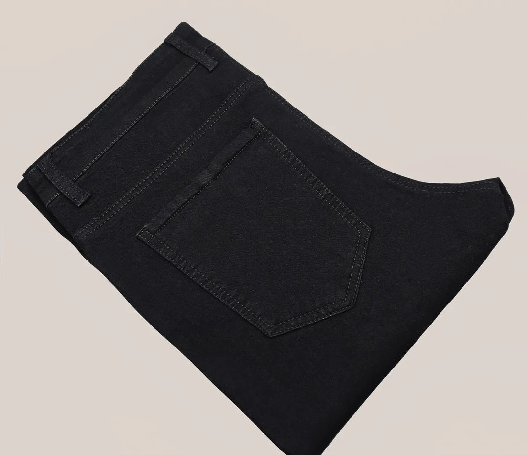 2025年秋冬季新款牛仔裤男士直筒修身弹力时尚休闲百搭长裤子男潮