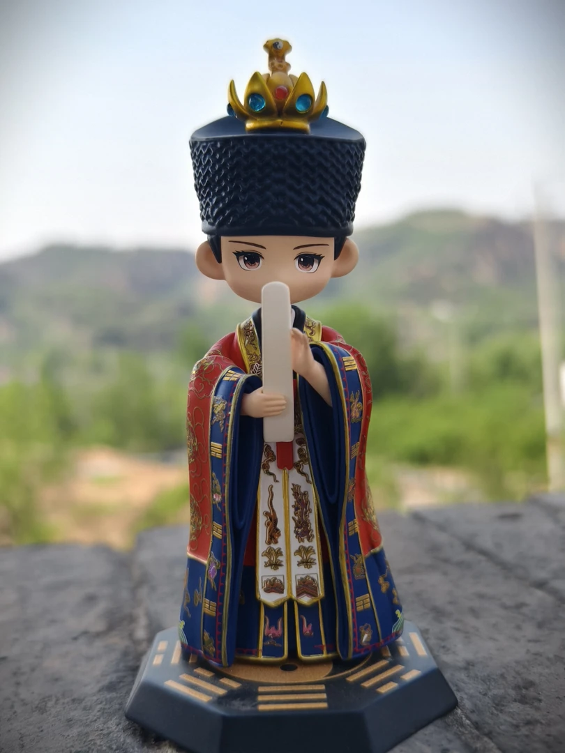 红袍全真高功道士手办（pu材质非粘土）