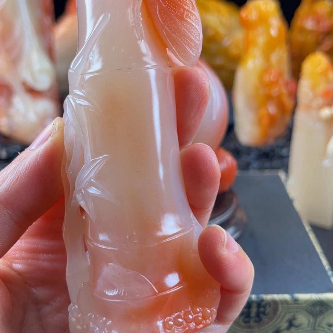 流***¥寿山石寿山石雕刻