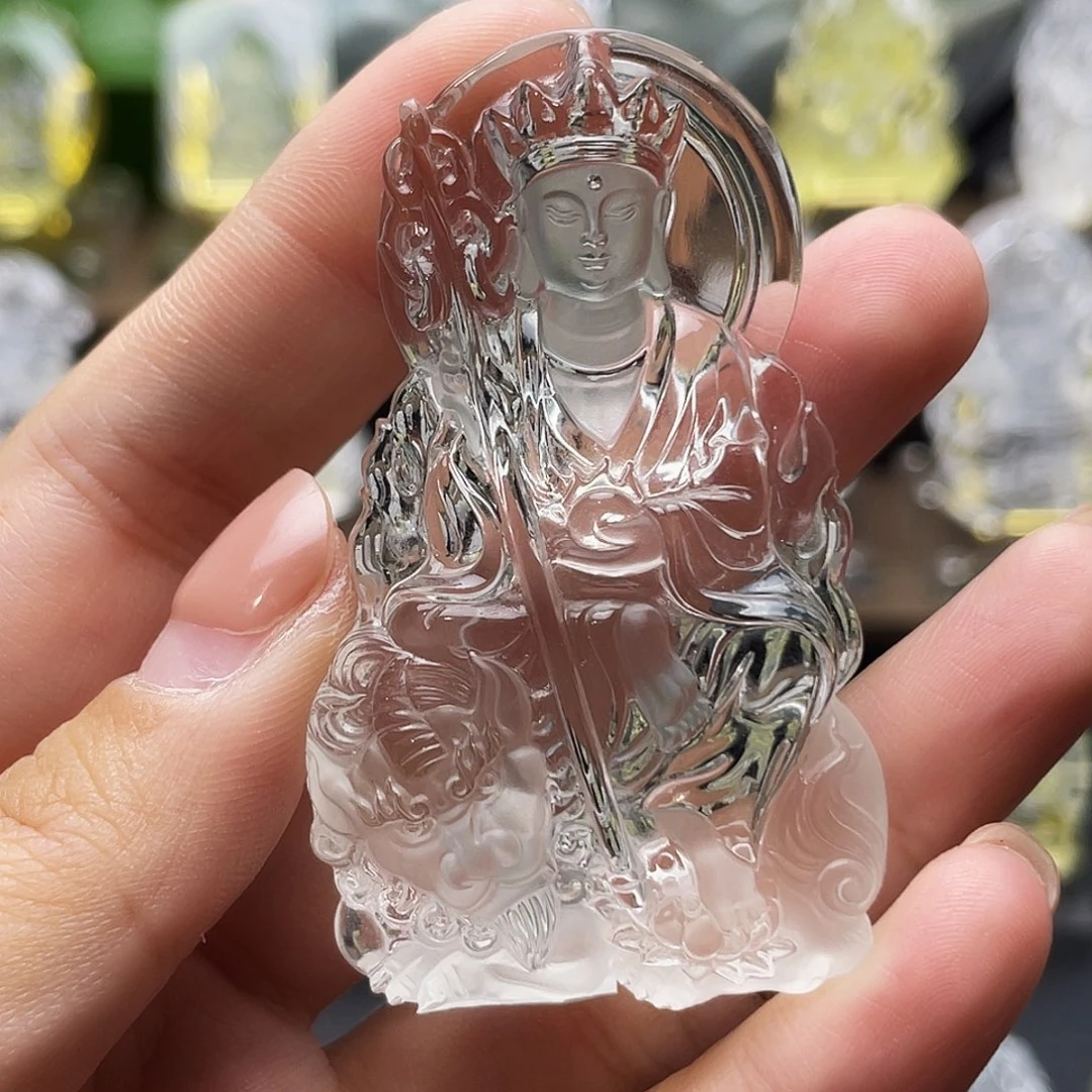 柳***乐未镶嵌颈饰水晶地藏王