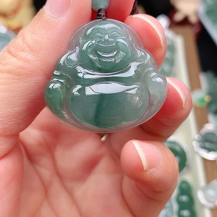 颈饰未镶嵌翡翠吊坠