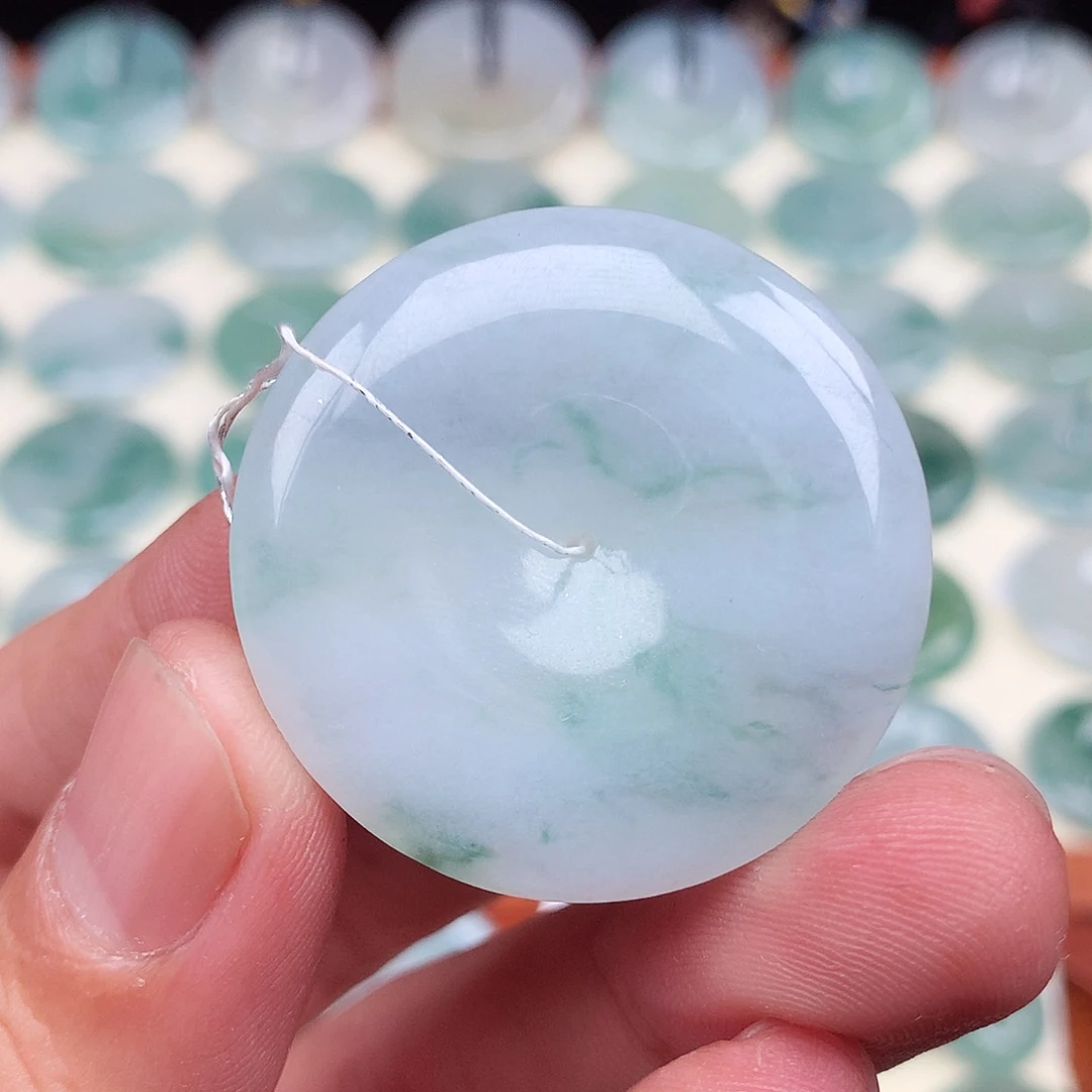 颈饰未镶嵌翡翠25.8-5.6mm