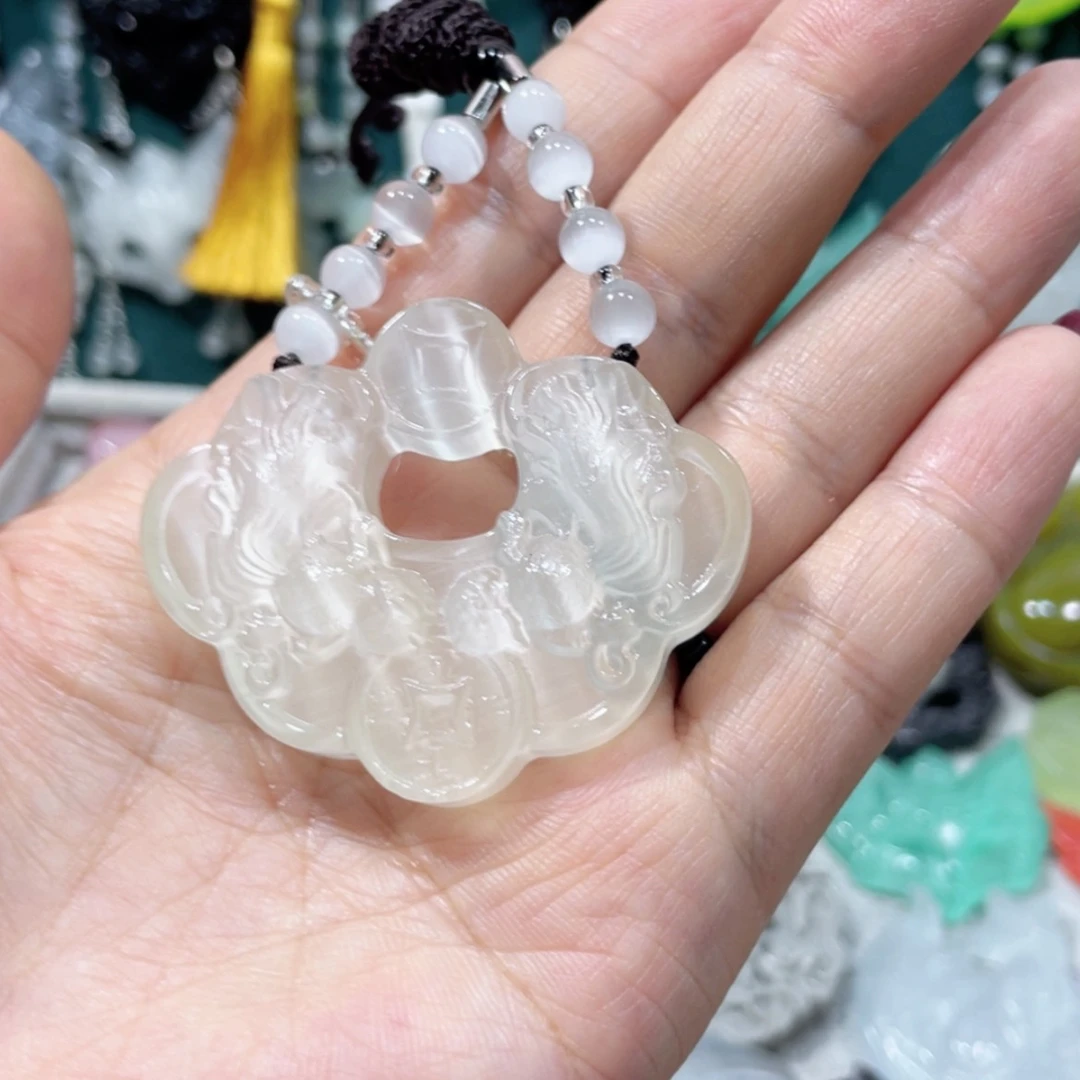 【闪购商品】未镶嵌岫玉颈饰31吊坠