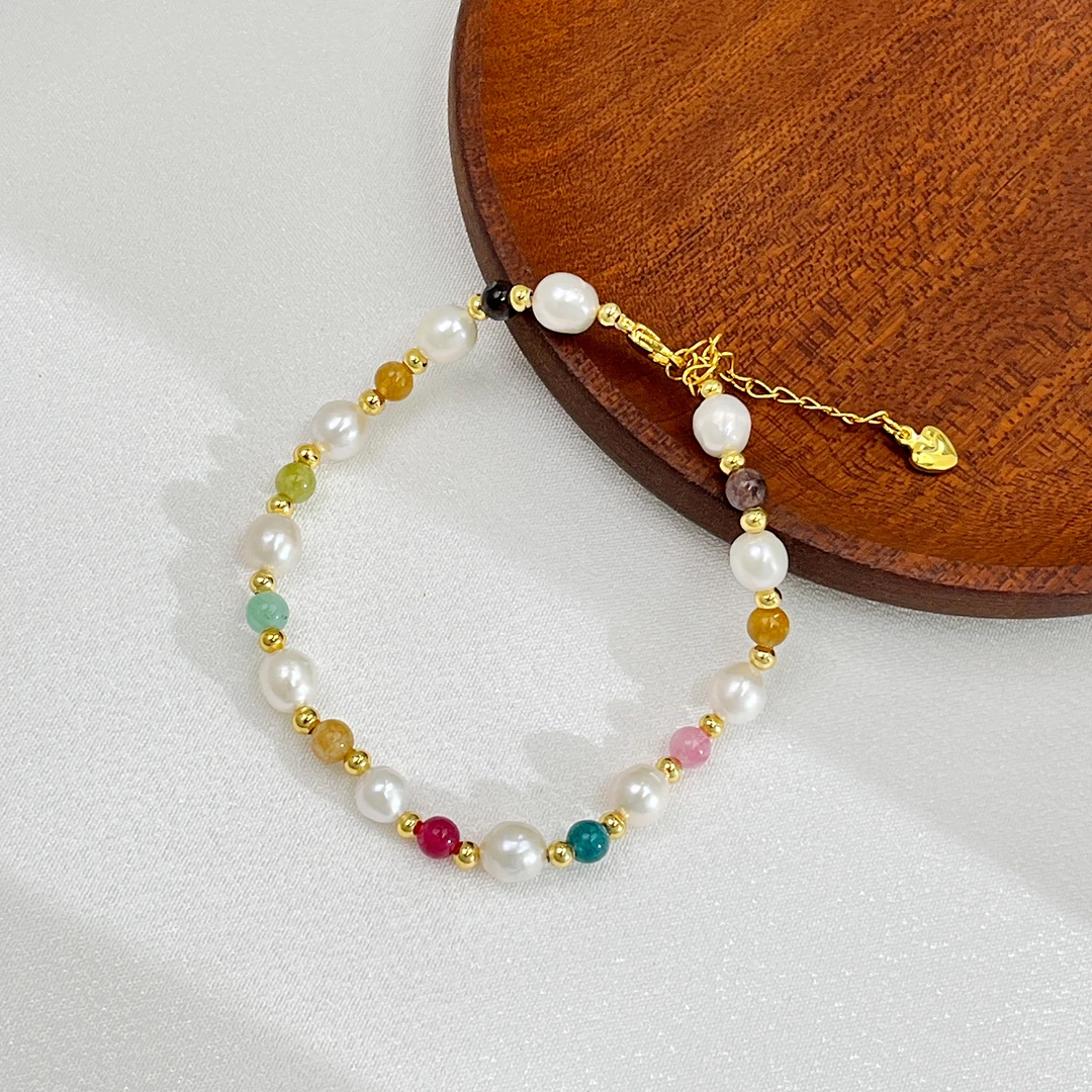 天然淡水珍珠手链  SL4083