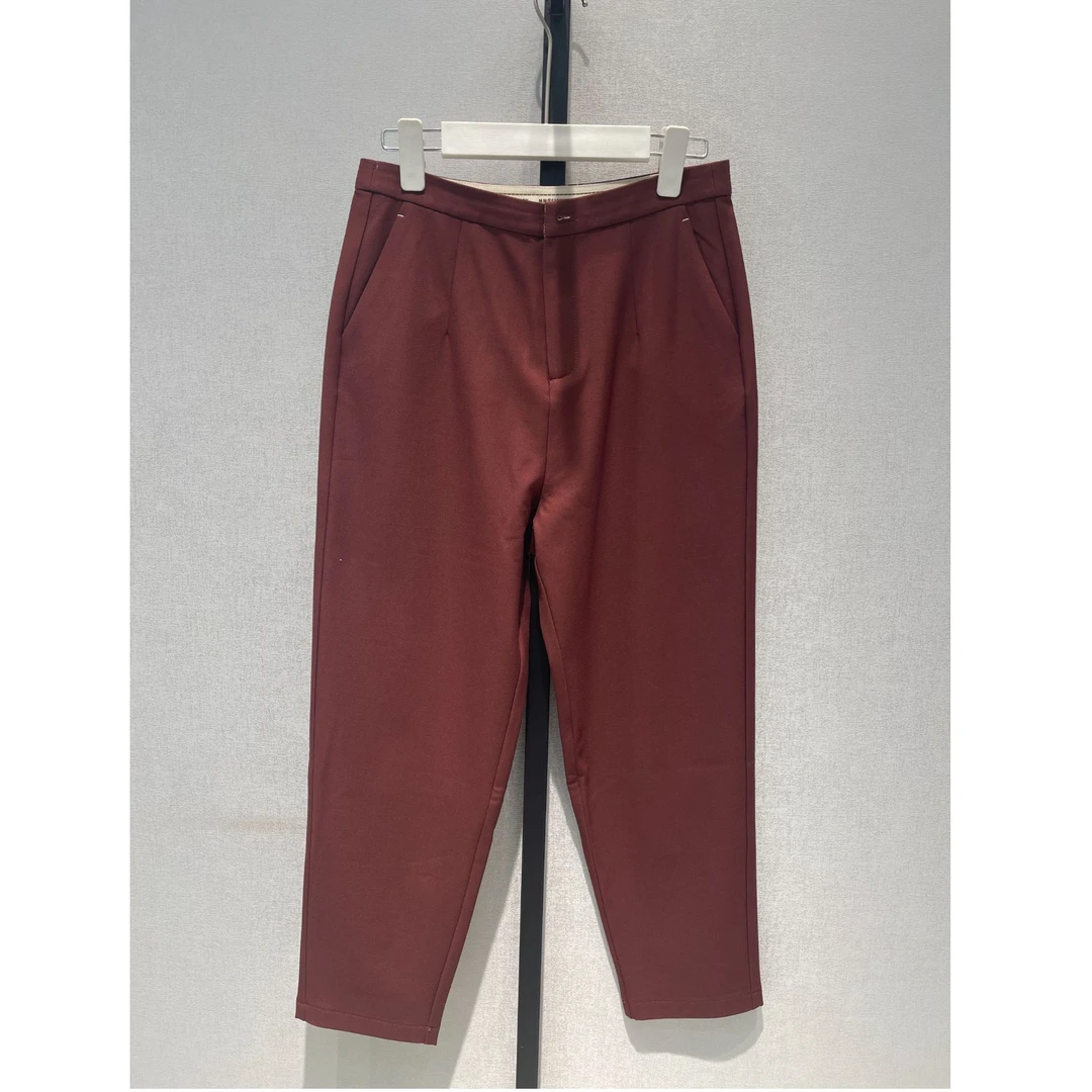 3110336安可拉红经典版西裤