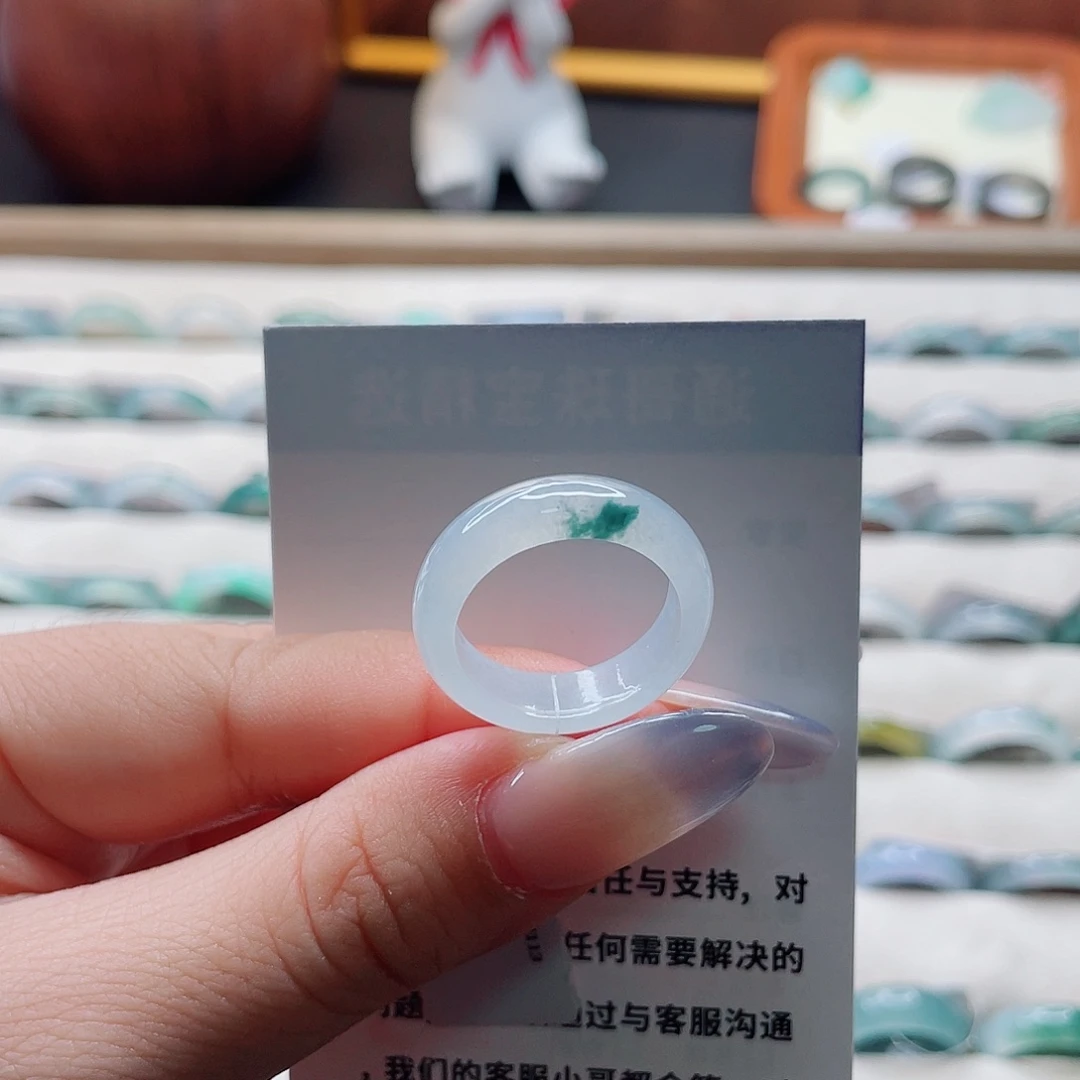*****翡翠未镶嵌戒指cbnkkk
