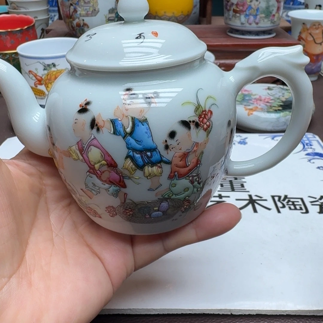 景德镇手工手绘展示