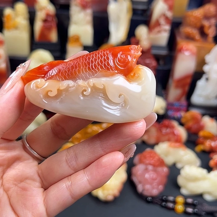 寿山石老性芙蓉石