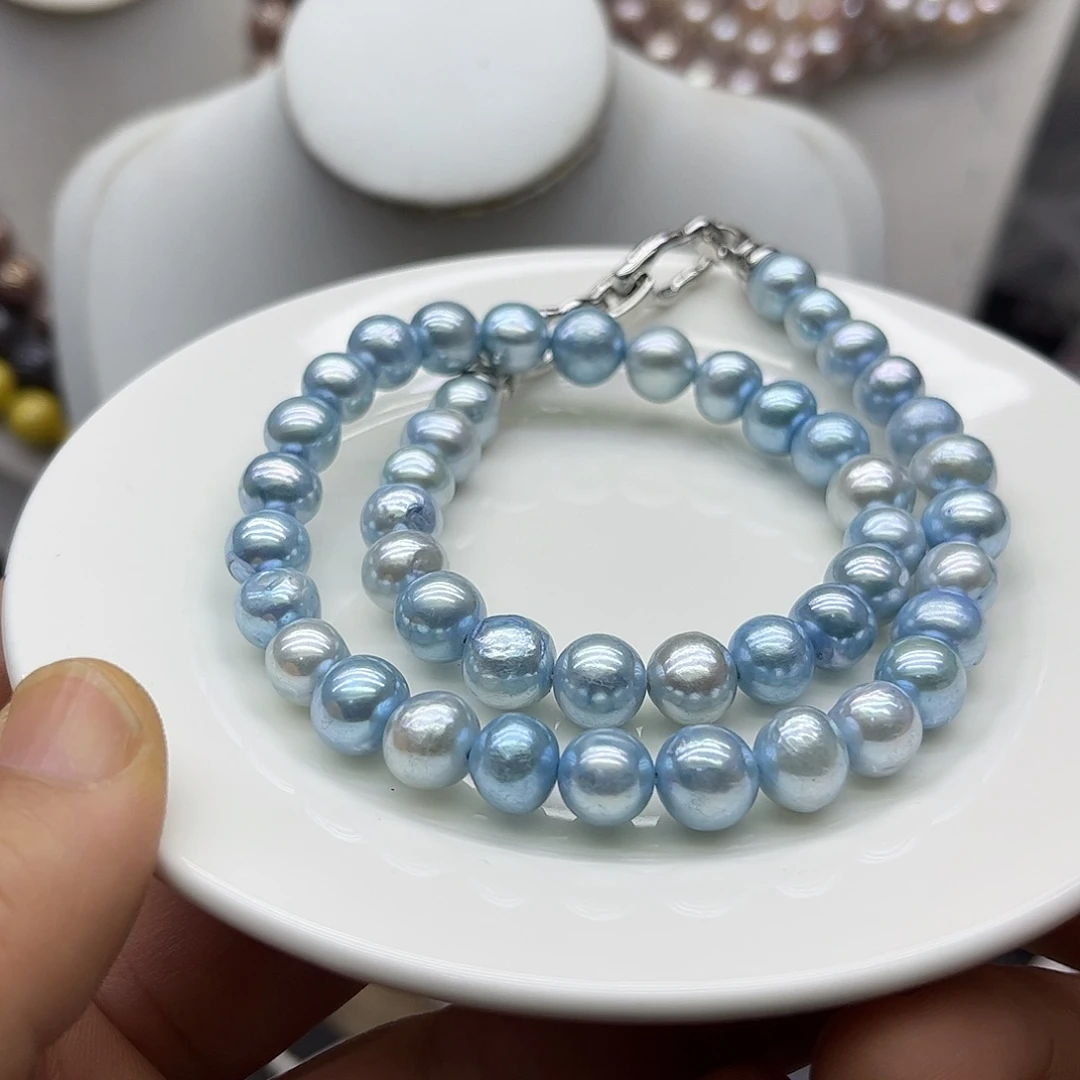 淡水珍珠钛钢颈饰