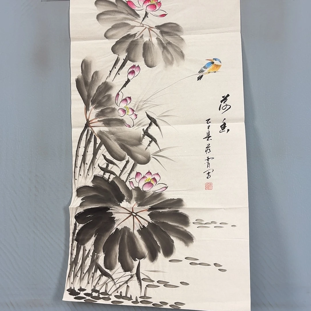 国画1371 牡丹仙子们加油