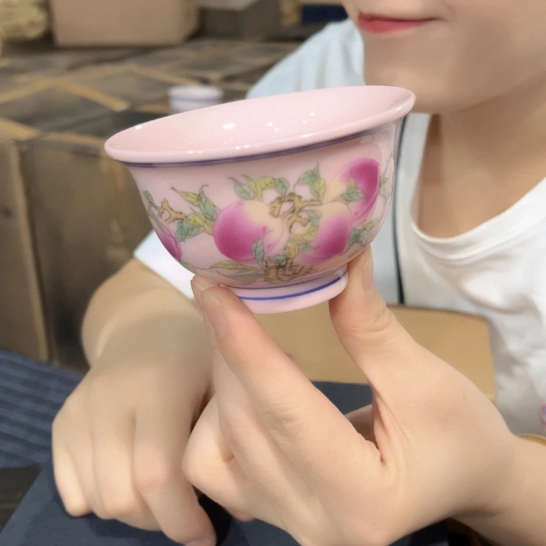 摆件////景德镇陶瓷杯子。