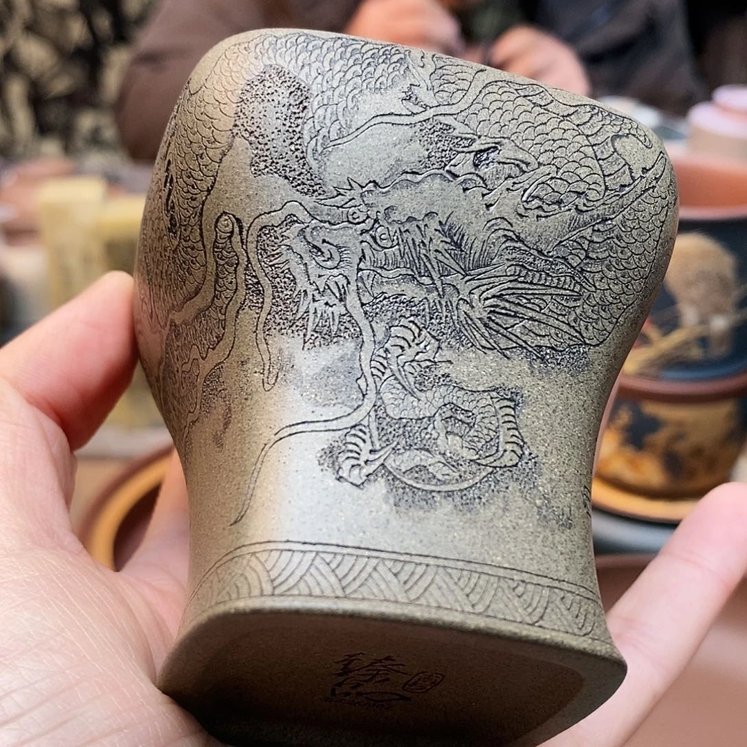 紫砂茶宠宜兴紫砂杯