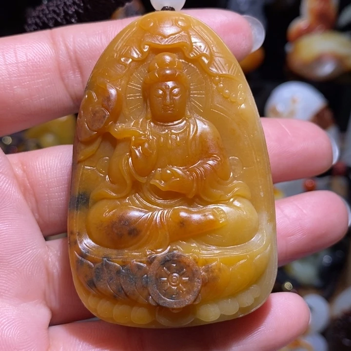 和田玉颈饰未镶嵌永***识