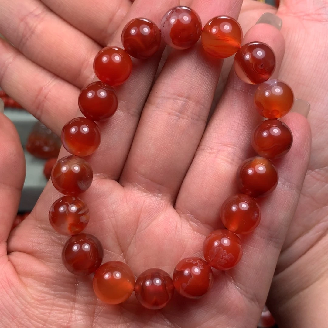 未镶嵌手串南红玛瑙