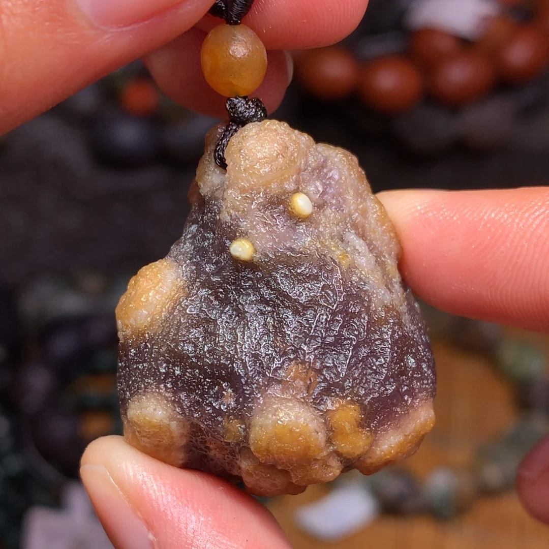 未镶嵌玛瑙/玉髓珠宝半成品