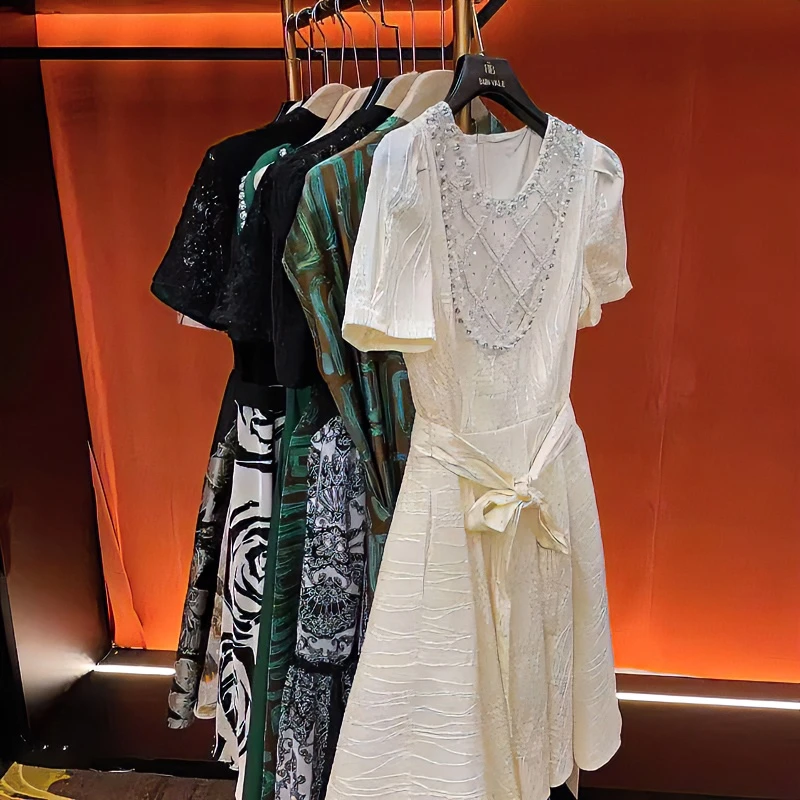 （卡其色短款）菱纹新形格腰带束卡其色夹外套95032