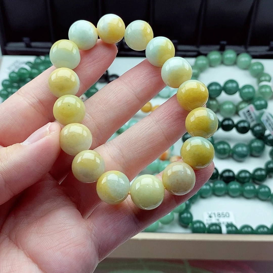 翡翠未镶嵌毛衣链