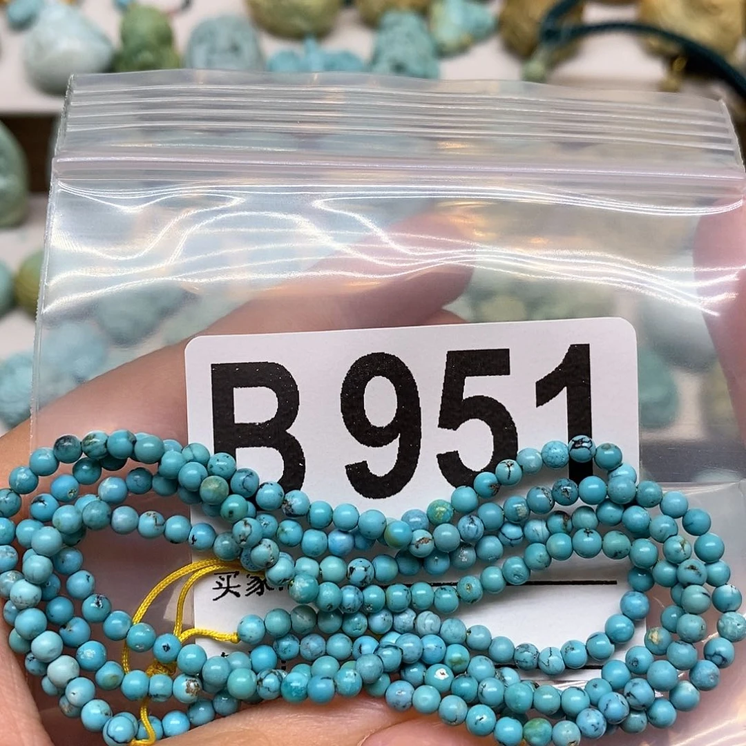 绿松石未镶嵌绿松石手链