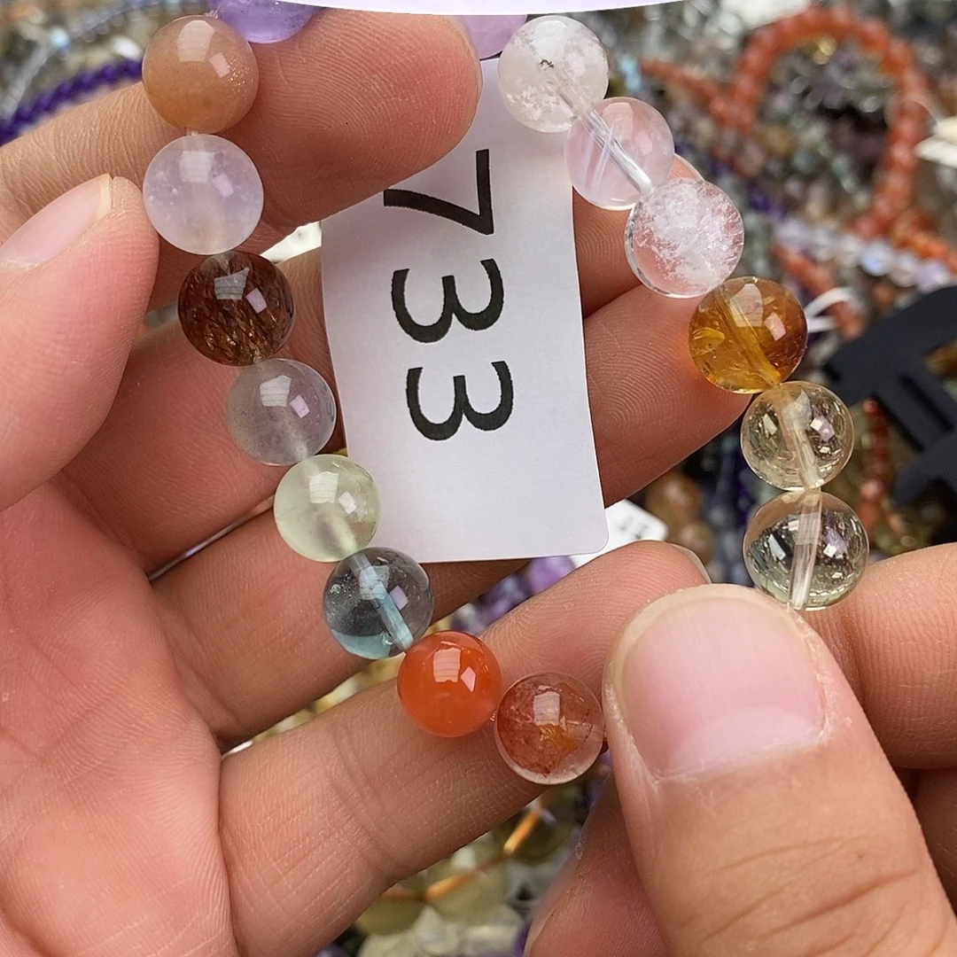 水晶手链未镶嵌手链