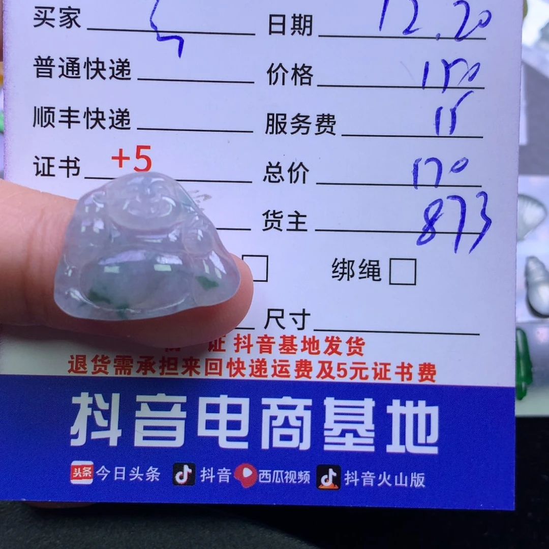 颈饰未镶嵌翡翠玄****G