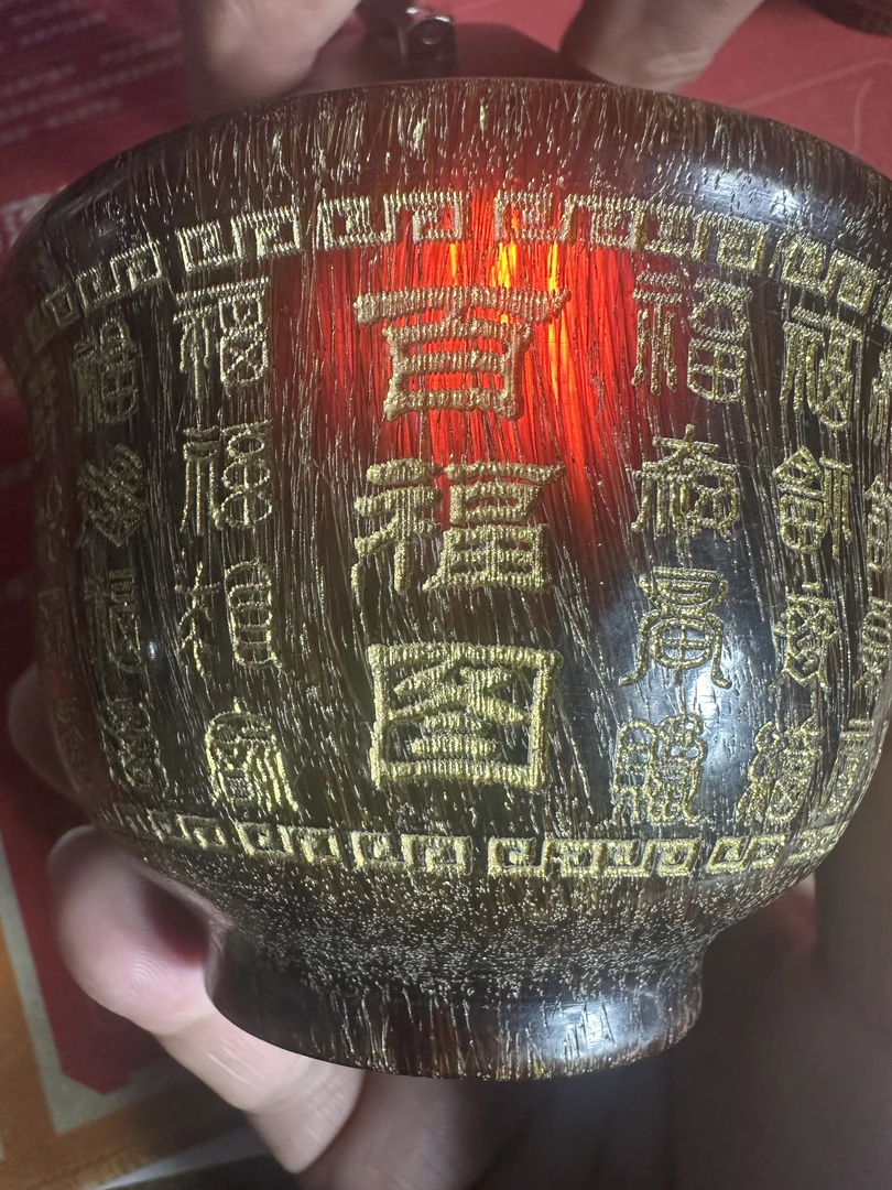 直播间所见即所得摆件专用百福碗