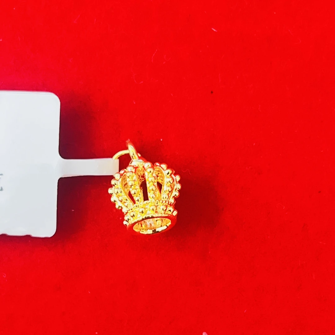 【莹莹专享】足金999 皇冠吊坠 GP 0.29