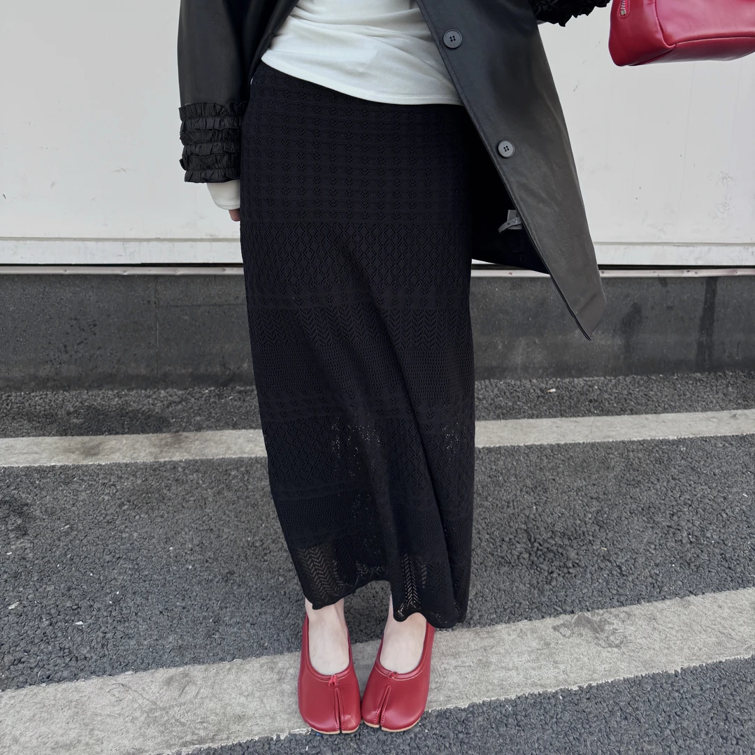 2.14【薇薇绮】蕾丝半身裙2025早春新款裙子a字裙W991