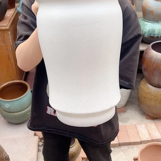 紫砂花盆高度32口径20