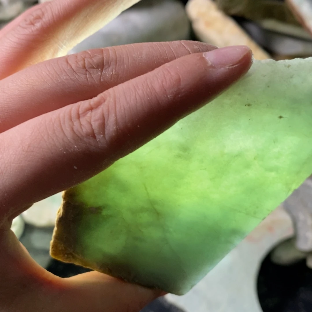 颈饰未镶嵌翡翠天然翡翠