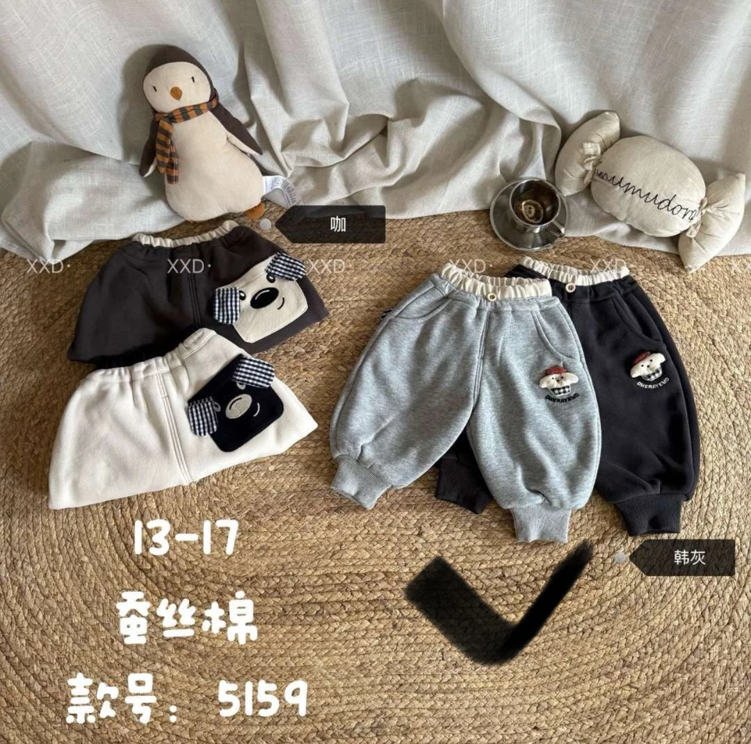 小兄弟厚棉休闲针织裤5159