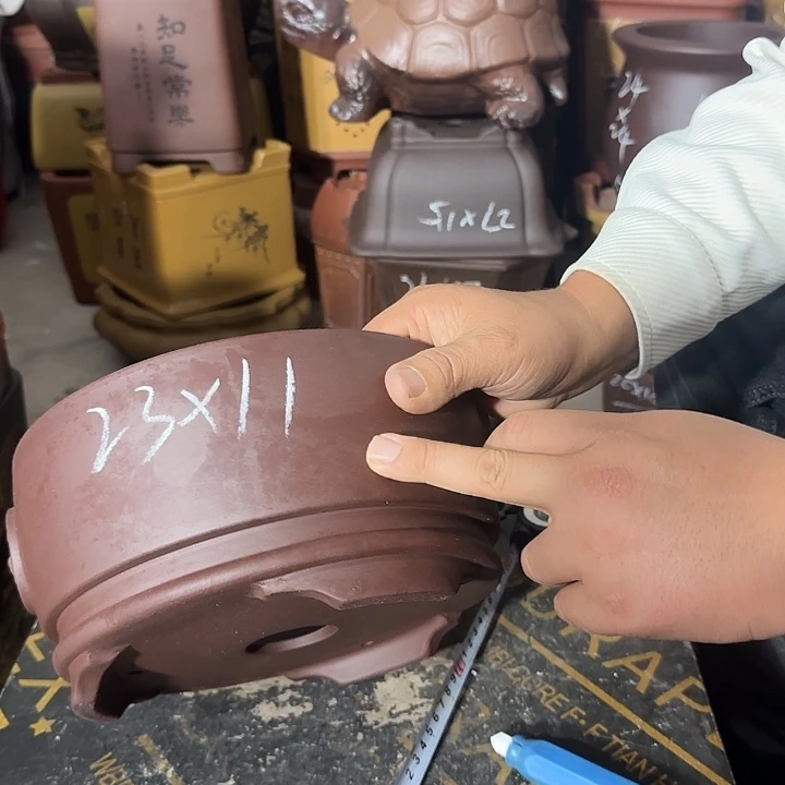 紫砂花盆盆景盆盆景花盆