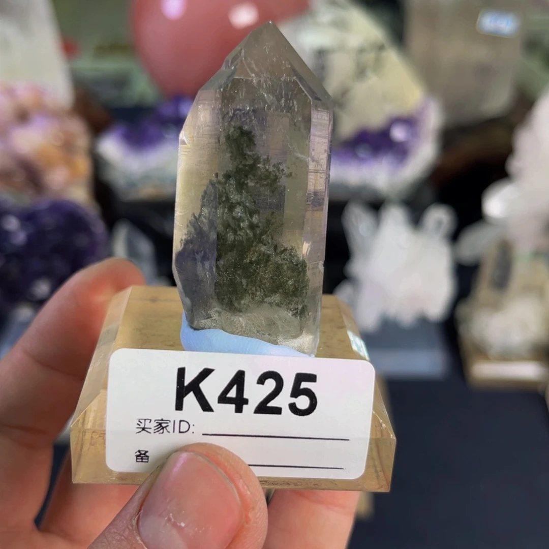 水晶天然水晶家居摆件未镶嵌藕*子