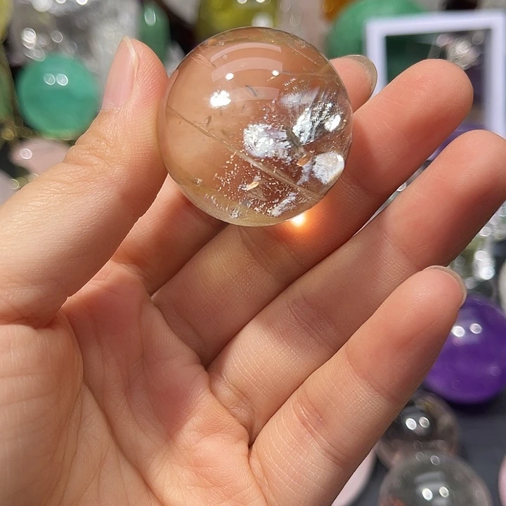水晶珠宝半成品未镶嵌3.45