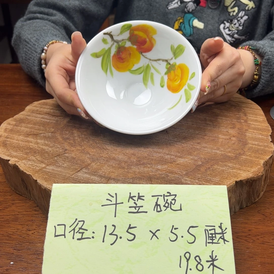 瓷片景德镇陶瓷手工手绘制作